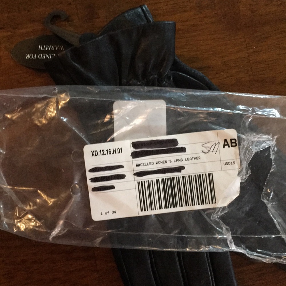 NWT. “Excelled” Women’s Lamb Leather Gloves - Picture 7 of 7